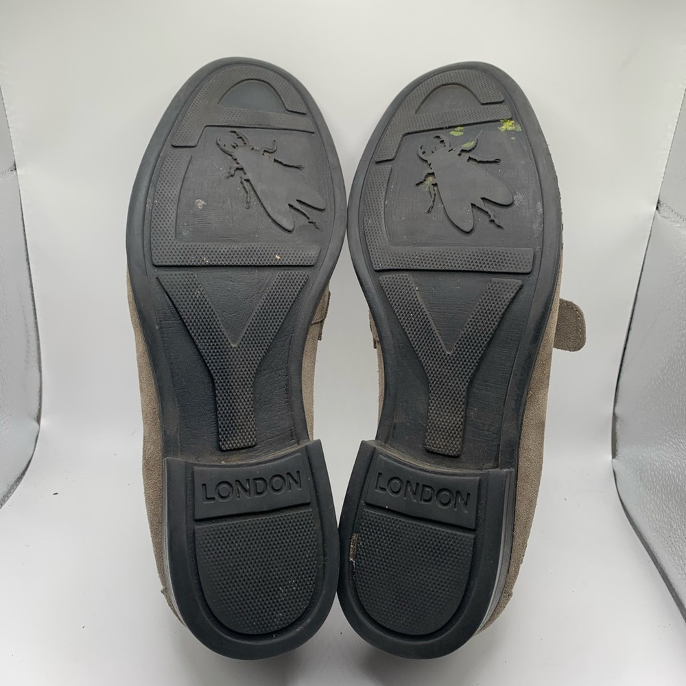 Fly London Mens Gray‎ Suede Slip On Loafers EU 42 US 9 Shoes - Picture 8 of 8